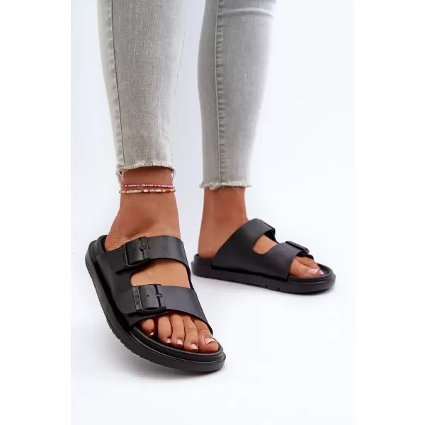  Dámske šľapky BIG STAR SHOES NN274A750 BLACK 