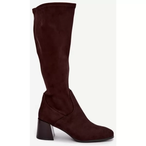  Dámske čižmy VINCEZA 58697 BROWN 