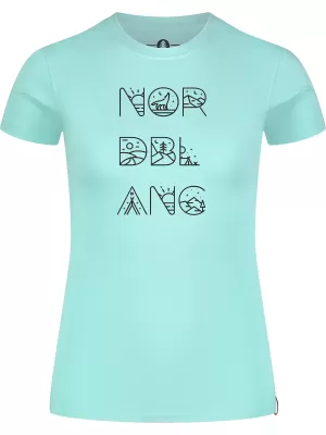 Dámske tričko NORDBLANC RESCUE NBSLT8178 SVETLO MODRÁ