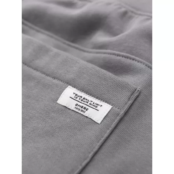  Pánske tepláky OMBRE OM-PABS-0305 GREY 