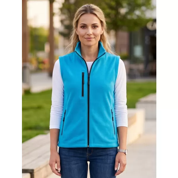  Dámska fleece vesta MALFINI EXIT W-525 TYRKYSOVÁ 