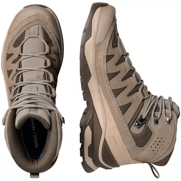  Pánske topánky SALOMON QUEST ECHO GORE TEX L49146400 WALNUT/DESERT TAN/BLACK OLIVE 
