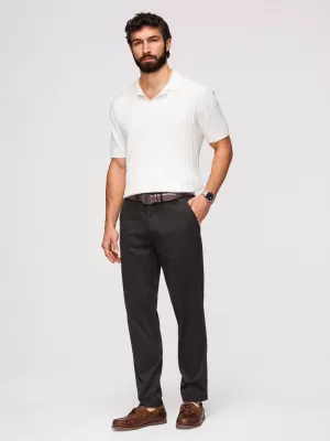 Pánske nohavice OMBRE OM-PACP-0293 BLACK