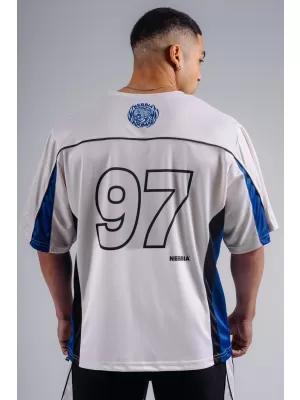 Oversized Jersey tričko 97 NEBBIA PRIMAL 885 CREAM