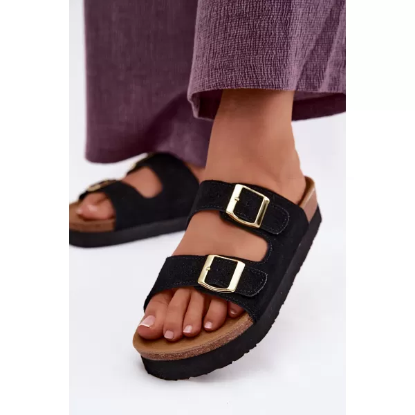  Dámske sandále VINCEZA 102657 BLACK 
