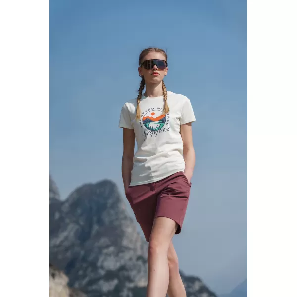  Dámske tričko NORDBLANC STARLIGHT NBSLT8176 BIELA 