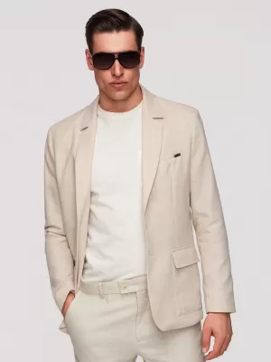 Pánske sako OMBRE M169 BEIGE