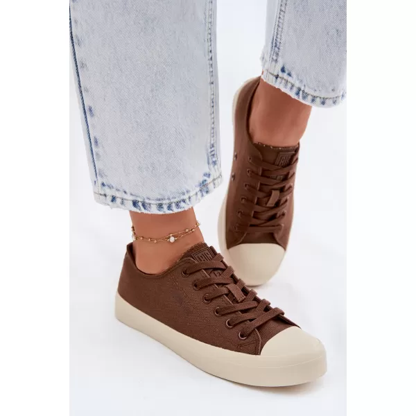  Dámske tenisky BIG STAR SHOES TT274123 BROWN/BEIGE 