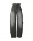 Dámske nohavice URBAN CLASSICS TB8140 BLACK WASHED