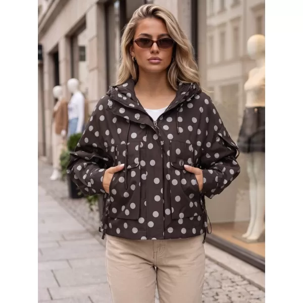  Dámska bunda DSTREET TY6036 HNEDÁ 