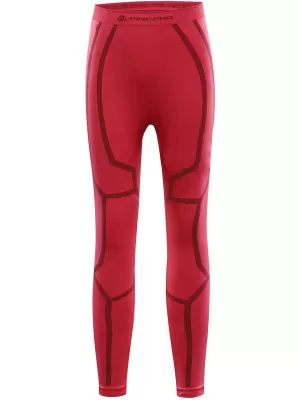 Detské termo nohavice ALPINE PRO LESSO 2 RASPBERRY