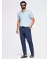 Pánske nohavice OMBRE OM-PACP-0310 NAVY BLUE