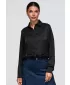 Dámska košeľa OMBRE OW-SH-E0059 BLACK