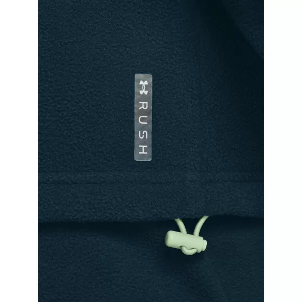  Pánska mikina UNDER ARMOUR UA RUSH FLEECE HOODIE 1366177-413 MODRÁ 