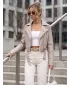 Dámska bunda DSTREET TY5719 KHAKI