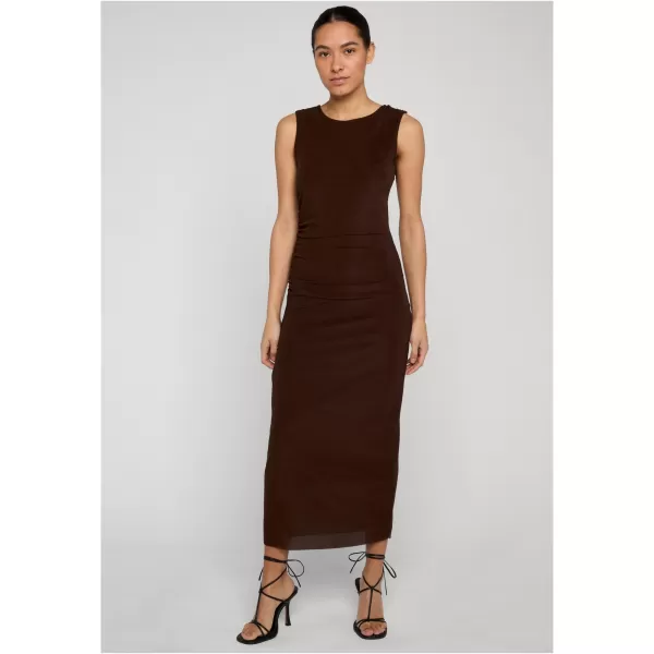  Dámske šaty URBAN CLASSICS TB8183 BROWN 