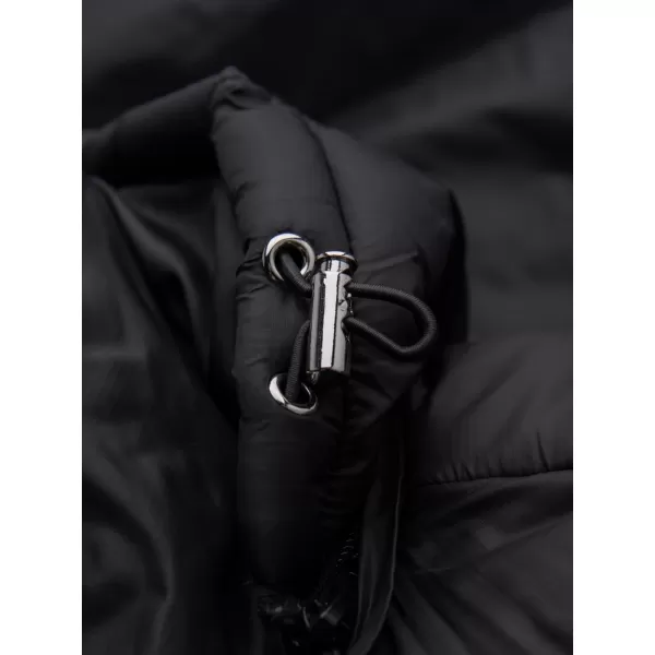  Pánska zimná bunda OMBRE OM-JALJ-0263 BLACK 