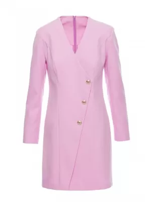Dámske šaty MOE M793 CANDY PINK