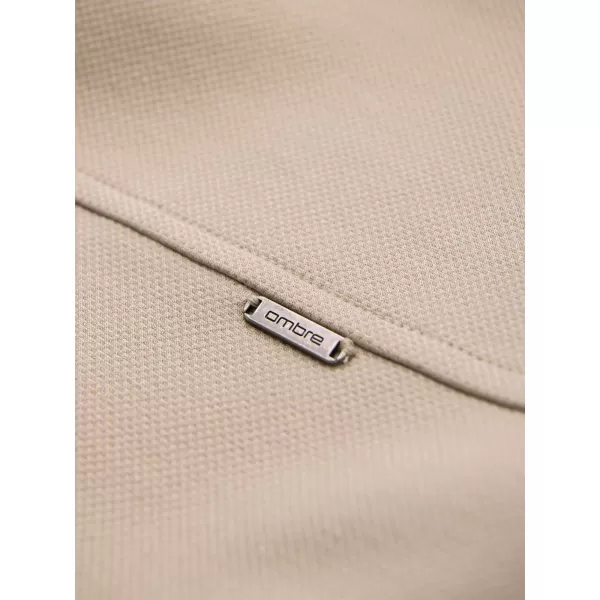  Pánska košeľa OMBRE OM-SHCS-0220 BEIGE 