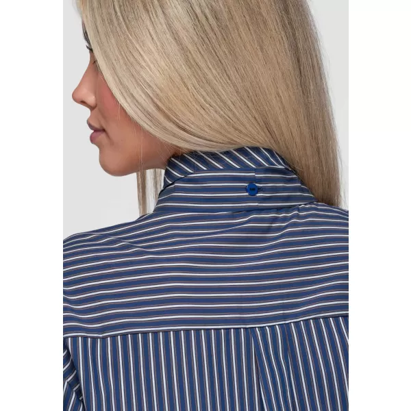  Dámska košeľa OMBRE OW-SH-E0067 NAVY BLUE 