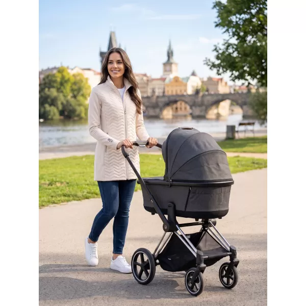  Dámsky hybridný kabát ALTISPORT IRYSA SVETLO BÉŽOVÁ 