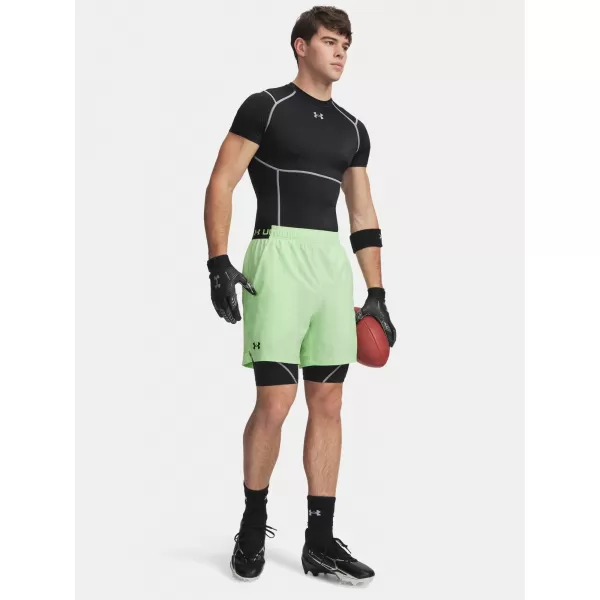  Pánske kraťasy UNDER ARMOUR UA VANISH WOVEN 6IN SHORTS 1373718-712 ZELENÁ 
