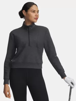 Dámska mikina UNDER ARMOUR DRIVE MIDLAYER PULLOVER 6005752-004 ČIERNA