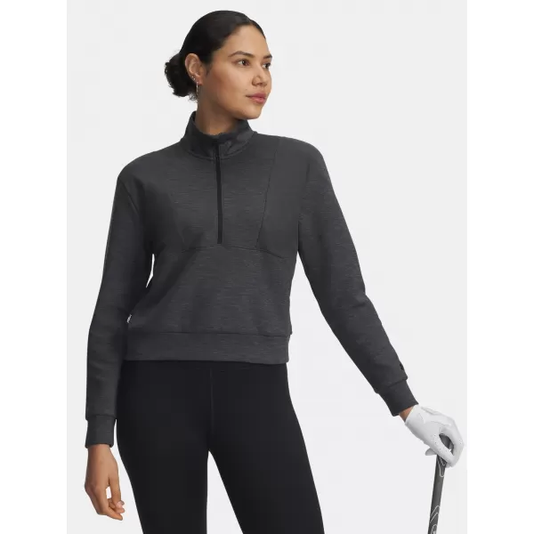  Dámska mikina UNDER ARMOUR DRIVE MIDLAYER PULLOVER 6005752-004 ČIERNA 