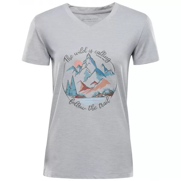  Dámske outdoorové tričko ALPINE PRO GREMA 3 HIGH RISE VARIANT PA 