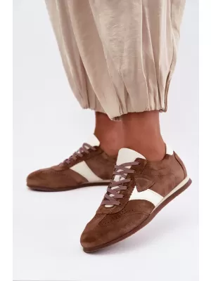 Dámske tenisky ZAZOO N1412/772/1098 MOCHA