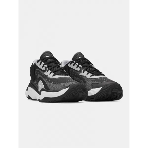  Topánky UNDER ARMOUR SPAWN 7 MID 6000753-001 ČIERNA 