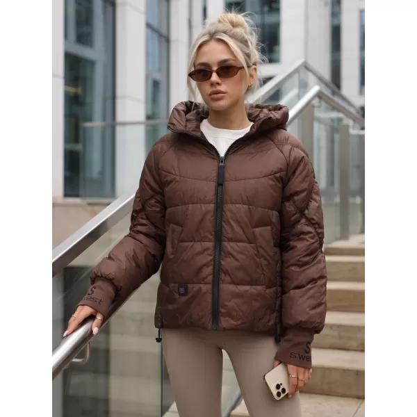  Dámska bunda DSTREET TY5760 HNEDÁ 