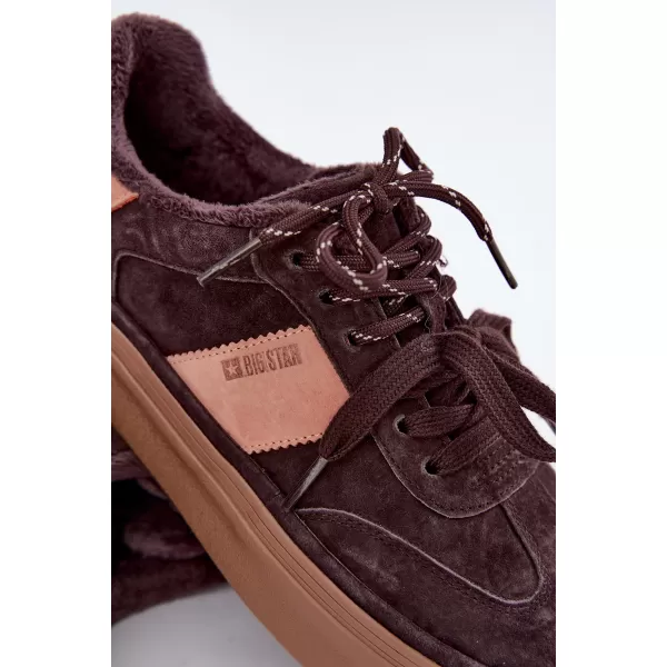 Dámske tenisky BIG STAR SHOES UU274770 BROWN/BEIGE SHADOWS 