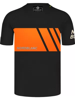 Pánske funkčné cyklo tričko NORDBLANC MUD NBSMF8083 ORANŽOVÁ