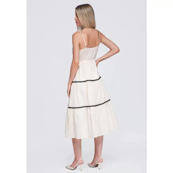  Dámske šaty OMBRE OW-DLR-E0006 BEIGE 