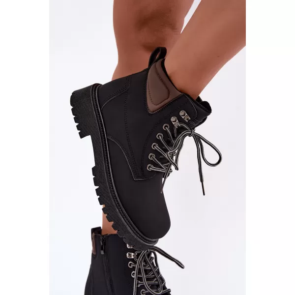  Dámske čižmy BOTO 25BT26-9118 BLACK 