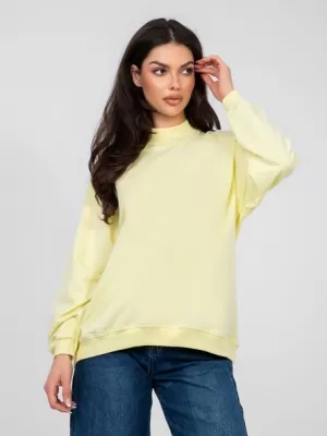 Dámska mikina BASIC FEEL GOOD RV-BL-5185.93P BRIGHT YELLOW