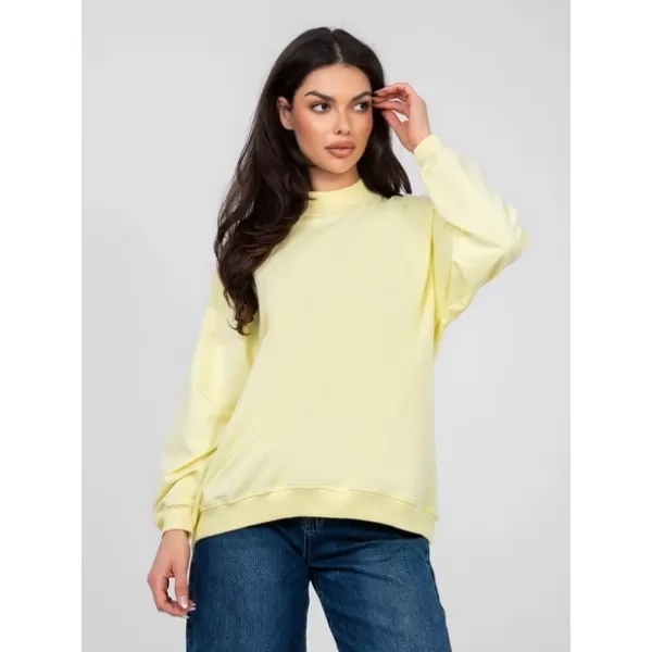  Dámska mikina BASIC FEEL GOOD RV-BL-5185.93P BRIGHT YELLOW 