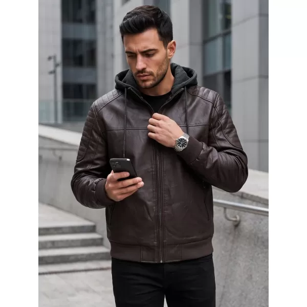  Pánska bunda DSTREET TX5140 HNEDÁ 