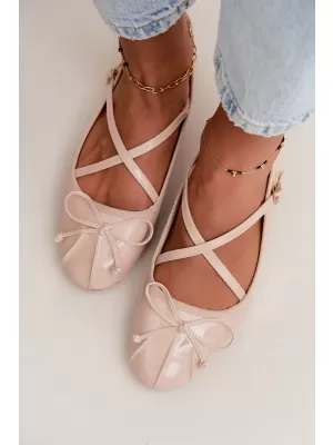 Dámske baleríny BOTO 6625-1 BEIGE