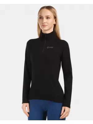 Dámska fleece mikina KILPI MONTALE-W 1L0204KI ČIERNA