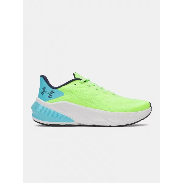  Chlapčenské topánky UNDER ARMOUR BGS TURBULENCE 3 6011025-389 ZELENÁ 