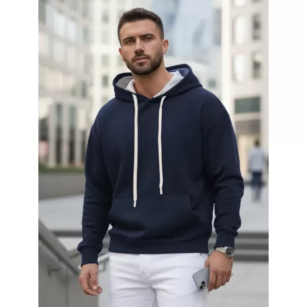 Pánska mikina DSTREET BX5949 TMAVO MODRÁ 