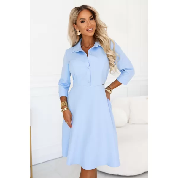  Dámske šaty NUMOCO 286-10 BLANKYTNÁ 