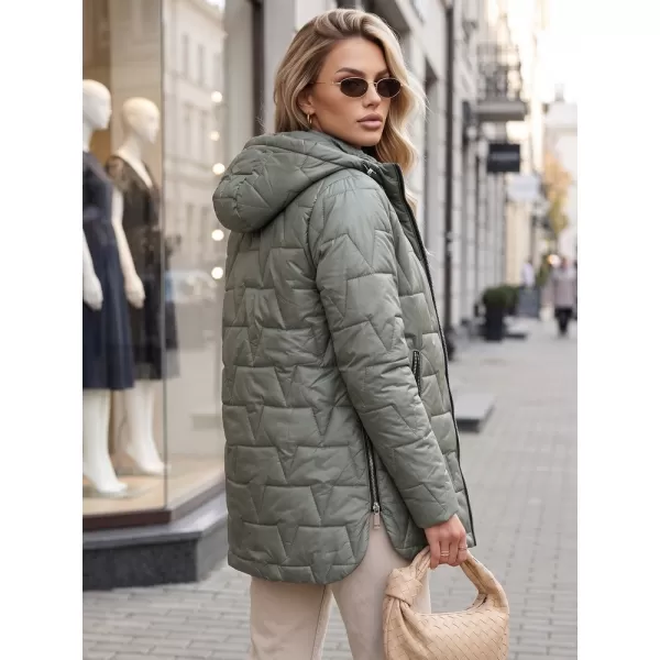  Dámska bunda DSTREET TY5794 ZELENÁ 