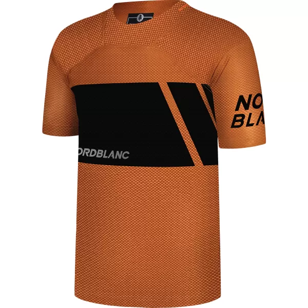  Pánske funkčné cyklo tričko NORDBLANC MUD NBSMF8083 HNEDÁ 