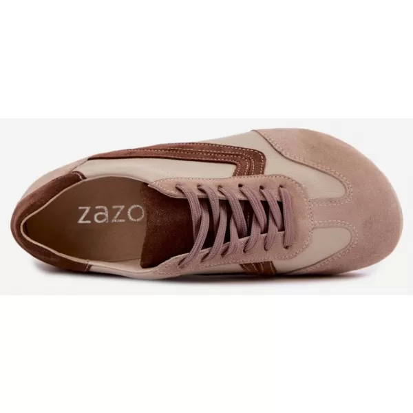  Dámske tenisky ZAZOO N1400/ BROWN 