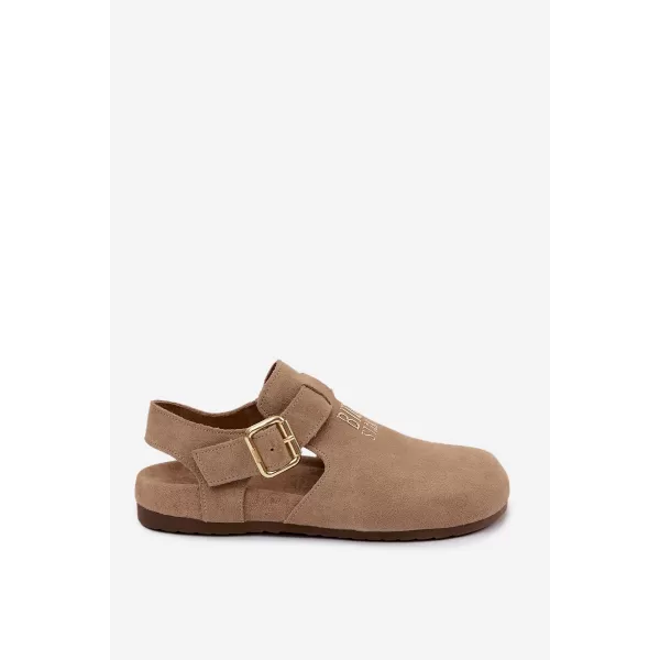  Dámske sandále BIG STAR SHOES TT274542 BEIGE 