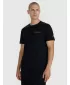 Pánske tričko 4F WAW25TTSHM2372 DEEP BLACK