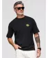 Pánske tričko OMBRE OM-TSCT-0275 BLACK